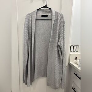 REFINERY Gray Cardigan Sweater Knit
